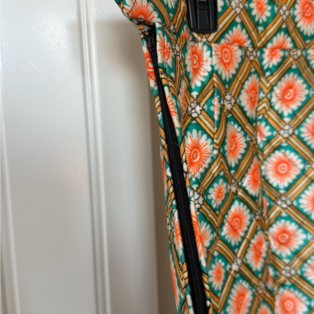 Vintage Boho Floral Quilted Maxi Skirt - Picture 5 of 8